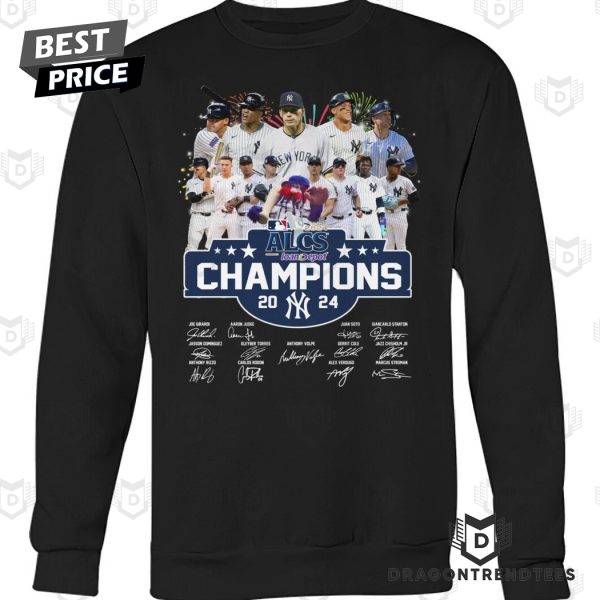 ALCS Champions 2024 New York Yankees Signature Unisex T-Shirt