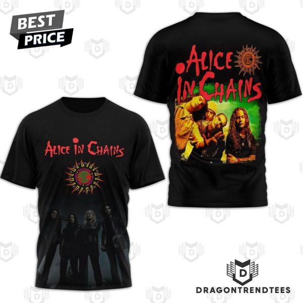 Alice In Chains Logo 3D T-Shirt