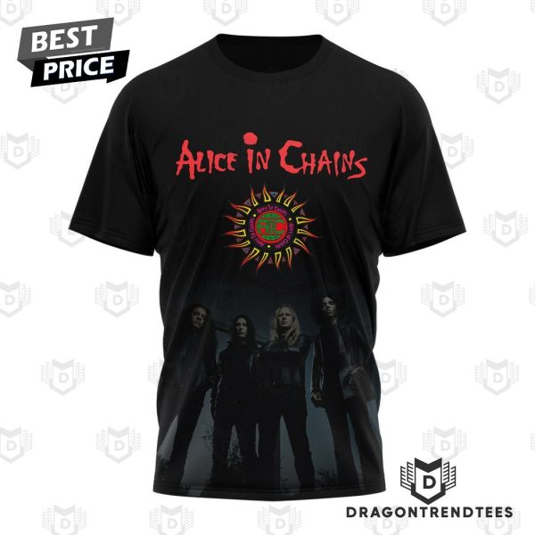 Alice In Chains Logo 3D T-Shirt