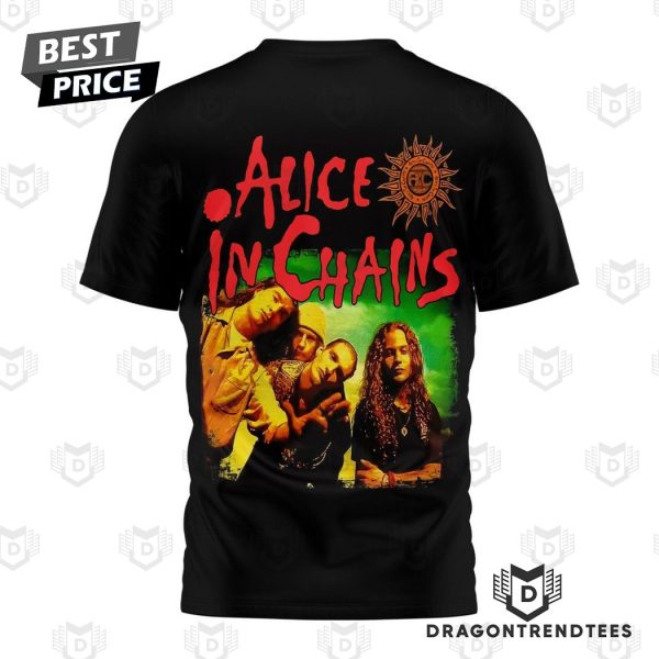 Alice In Chains Logo 3D T-Shirt