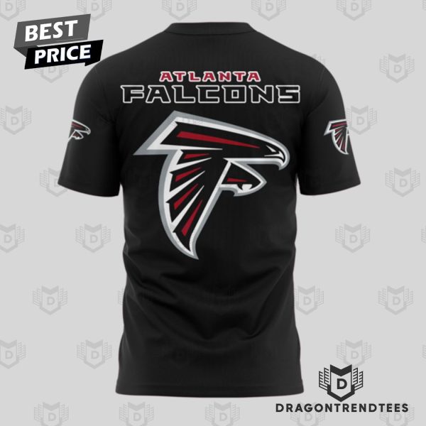 Atlanta Falcons Logo 2024 Design 3D T-Shirt