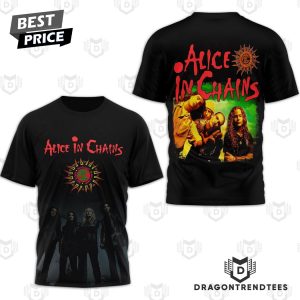 Alice In Chains Logo 3D T-Shirt