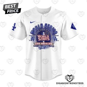 Los Angeles Dodgers 2024 National League Champions, World Series Baseball Jersey