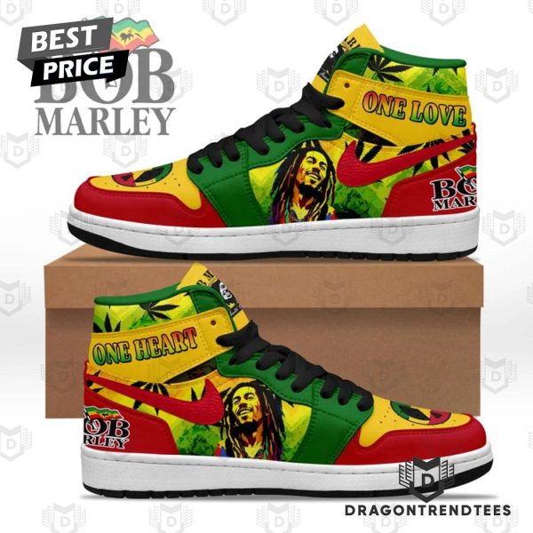 Bob Marley One Love One Heart Air Jordan 1 High Top