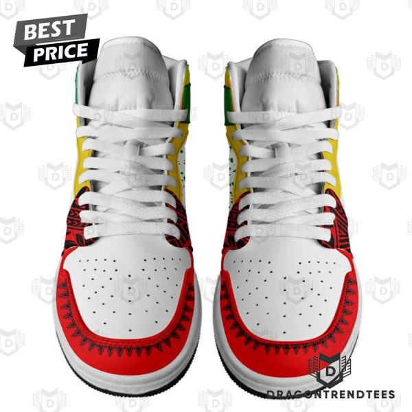 Bob Marley Reggae On The Road Air Jordan 1 High Top