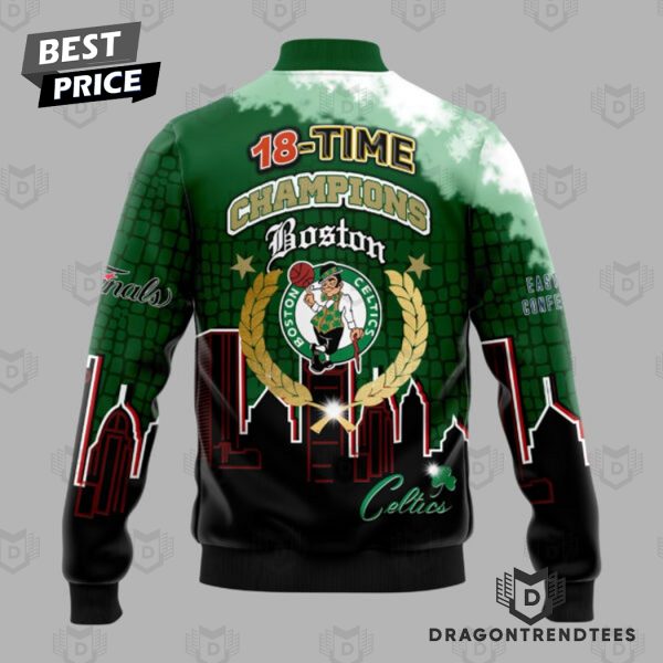 Boston Celtics 18 Time Champions 2024 National Basketball Association Baseball Jacket