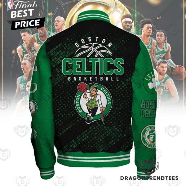 Boston Celtics National Basketball Asscociation Baseball Jacket