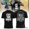 Boston Celtics State Your Source Juice 23-24 Nba Champions 3D T-Shirt – Green