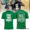 Boston Celtics State Your Source Juice 23-24 Nba Champions 3D T-Shirt