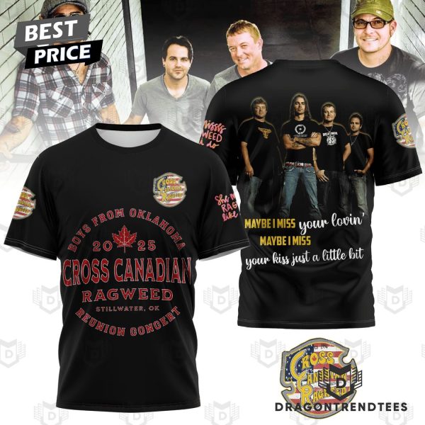 Boys From Oklahoma 2025 Cross Canadian Ragweed 3D T-Shirt