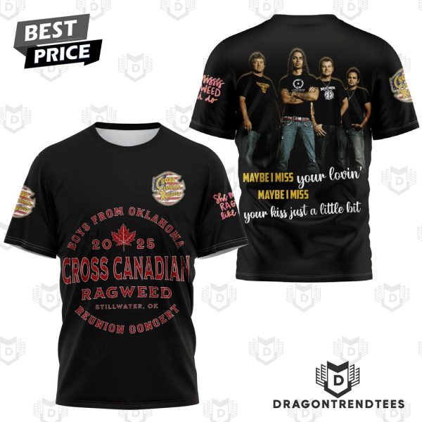 Boys From Oklahoma 2025 Cross Canadian Ragweed 3D T-Shirt