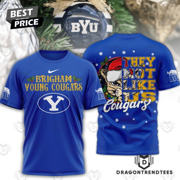 Brigham Young Cougars They Not Like Us 3D T-Shirt