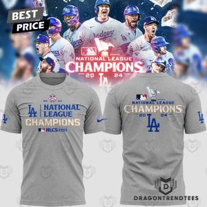 Los Angeles Dodgers 2024 NLCS 3D T-Shirt