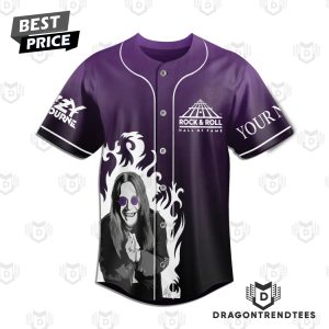 Personalized Rock & Roll Hall Of Fame Induction 2024 Ozzy Osbourne Baseball Jersey