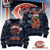 Grinch Chicago Bear They Hate Us Sweater – Orange