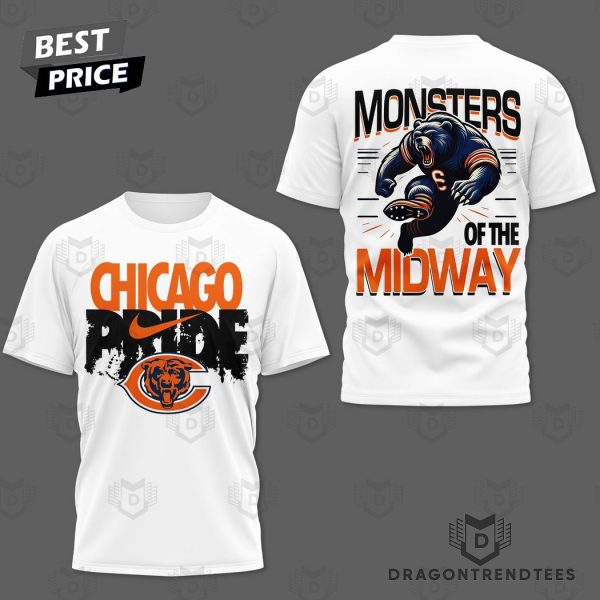 Chicago Pride – Chicago Bear Monsters Of The Midway 3D T-Shirt