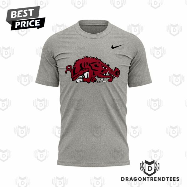 Coach John Calipari Arkansas Razorbacks Basketball 3D T-Shirt – Grey