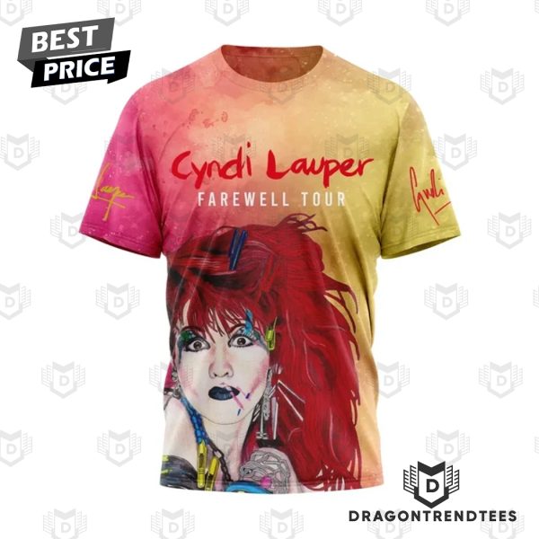 Cyndi Lauper Girls Just Want To Have Fun 3D T-Shirt