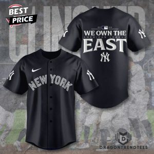 New York Yankees 2024 We Own The American League East Baseball Jersey