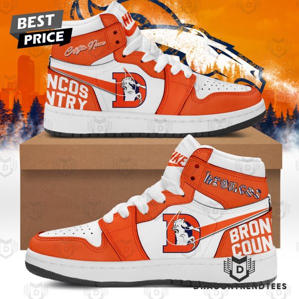 Denver Broncos Air Jordan 1 High Top