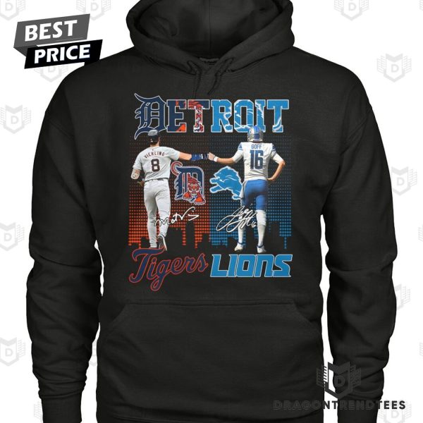 Detroit Lions x Detroit Tigers Signature Unisex T-Shirt