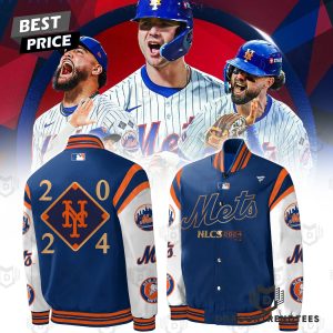 New York Mets 2024 National League Division Champions Baseball Jacket