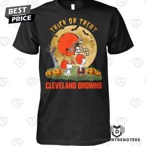 Trick Or Treat Cleveland Browns Unisex T-Shirt