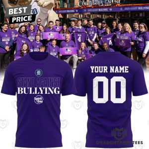 Personalized Stand Against Bullying – Spirit Day Detroit Tigers 3D T-Shirt