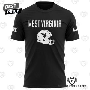 2024 West Virginia Mountaineers Black 3D T-Shirt