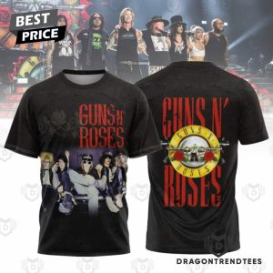 2024 Guns N Roses 3D T-Shirt