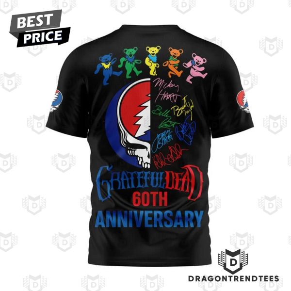 Grateful Dead 60th Anniversary 3D T-Shirt