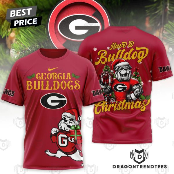 Have A Georgia Bulldogs Christmas 3D T-Shirt