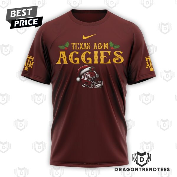 Have A Texas A&m Aggies Christmas 3D T-Shirt