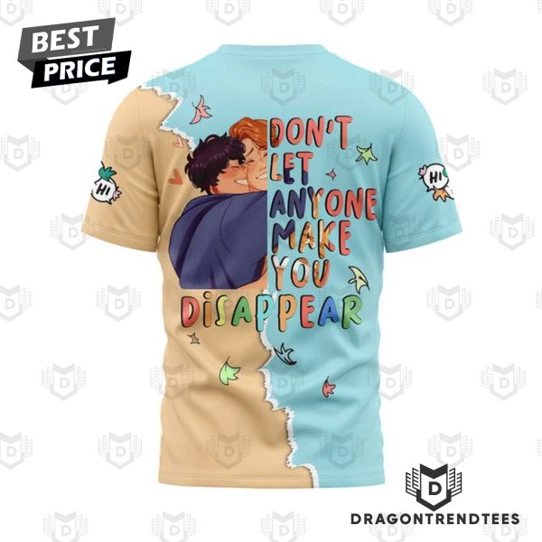 Heartstopper – Dont Let Anyone Make You Disappear 3D T-Shirt