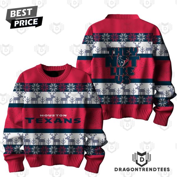 Houston Texans – They Not Like Us Sweater