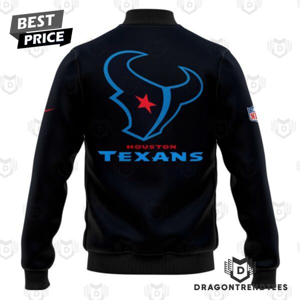 HTown Blue Houston Texans Alternate Game Baseball Jacket