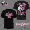 Iowa State Cyclones Tackle Breast Cancer 3D T-Shirt