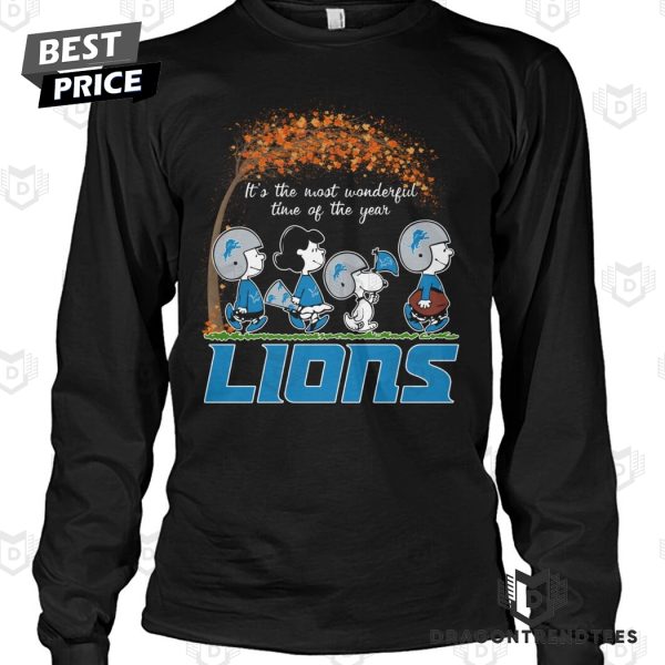 It The Most Wonderful Time Of The Year Detroit Lions Unisex T-Shirt