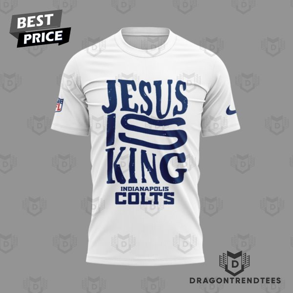 Jesus Is King Indianapolis Colts 3D T-Shirt