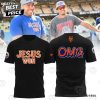 Jesus Won X New York Mets 2024 3D T-Shirt – Orange