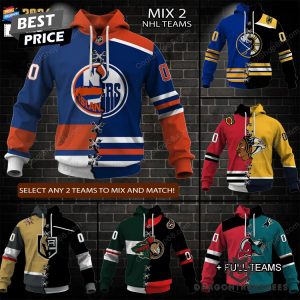 Mix 2 NHL Collection Your Teams Design Hoodie