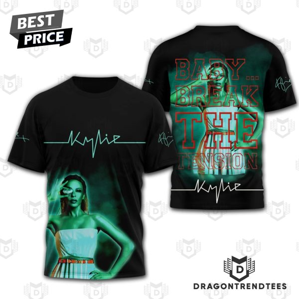 Kylie Minogue Baby  Break The Tension 3D T-Shirt