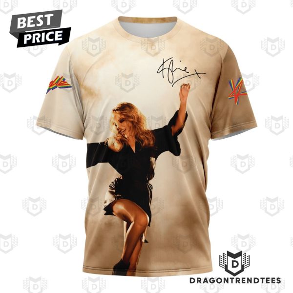 Kylie Minogue Tension Tour 2025 Signature 3D T-Shirt