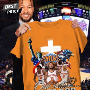 New York Knicks One Nation Under God Unisex T-Shirt