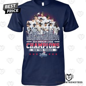 2024 American League Champions New York Yankees Unisex T-Shirt