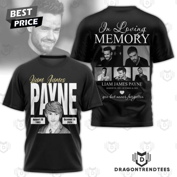 Liam James Payne In Loving Memory 1993-2024 3D T-Shirt