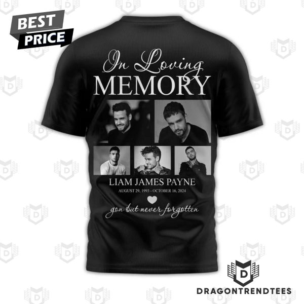 Liam James Payne In Loving Memory 1993-2024 3D T-Shirt