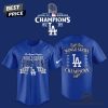 Los Angeles Dodgers 2024 Eight Times World Series Champions Baseball Jersey – Blue