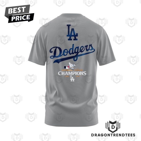 Los Angeles Dodgers 2024 National League Champions 3D T-Shirt