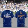 Los Angeles Dodgers 2024 National League Champions 3D T-Shirt